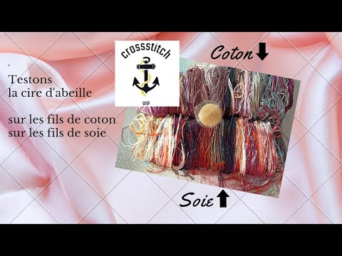Cire Abeille Pour Fil à Coudre Lot De 8 Cires D'Abeille Pour Fils à Coudre - Renforce Couture, Broderie Et Quilting