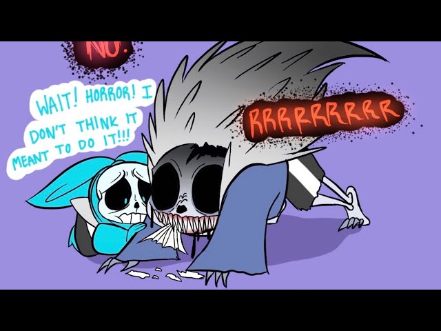 Horror Sans Is So Cute【 Undertale Comic Dub Compilation 】 