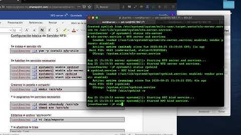 Servidor NFS - RedHat y CentOS 7