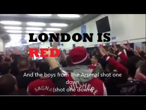 North London Derby Chants with LYRICS - Arsenal v Tottenham Chants