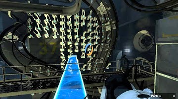 Portal 2 Jail break speedrun 54.51s (#20 worldwide)