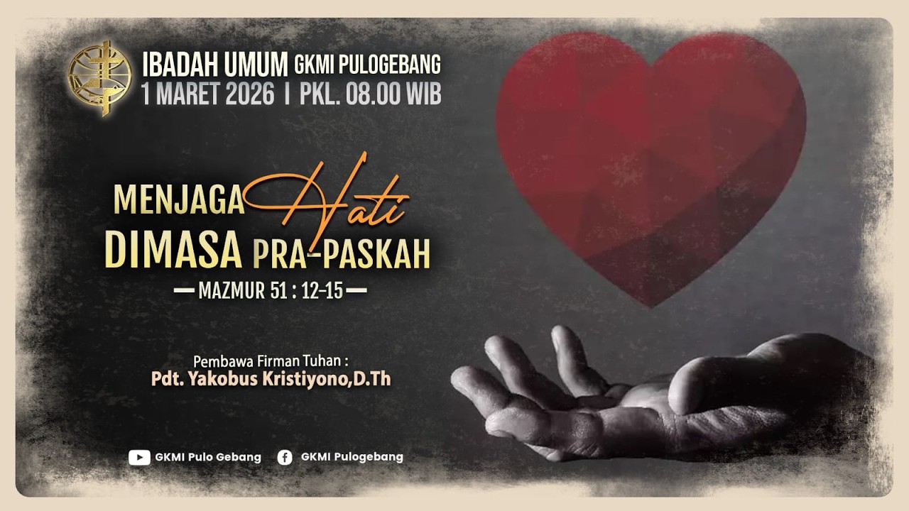 Ibadah Umum GKMI PULO GEBANG | Minggu, 1 Maret 2026 | [LIVE STREAMING]