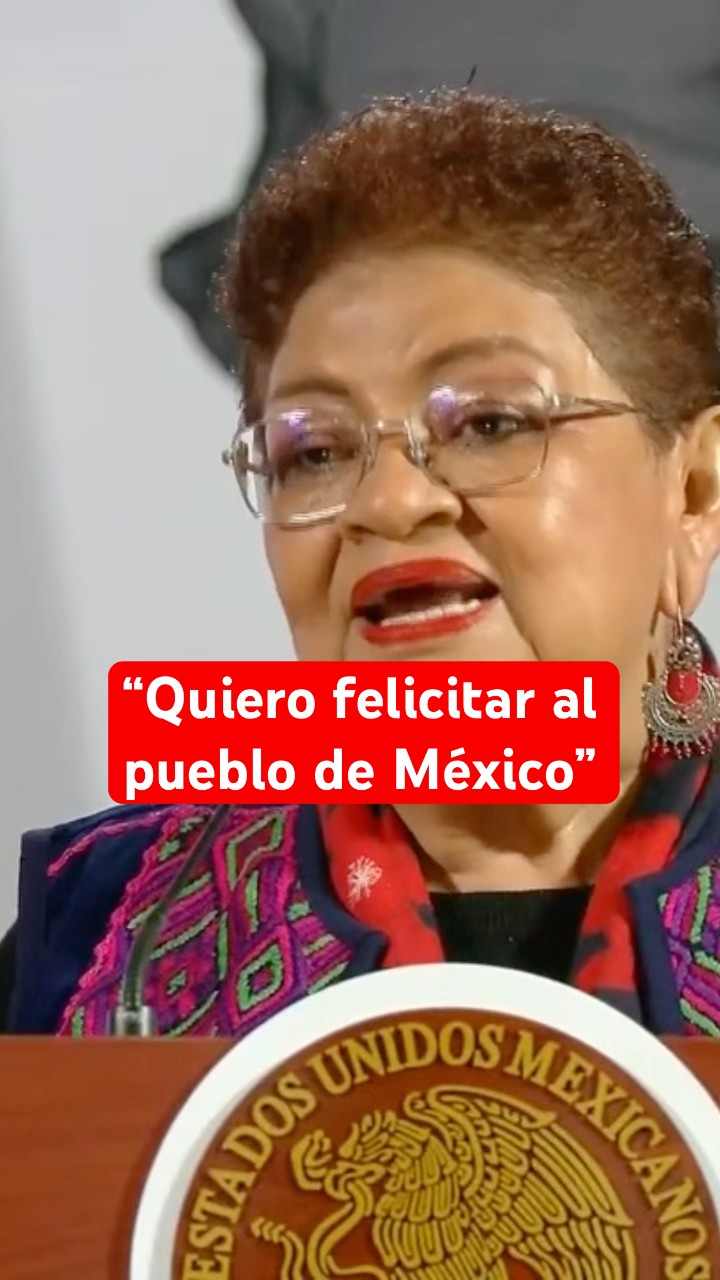 Ernestina Godoy reconoce la participación de los mexicanos en la reforma al Poder Judicial #shorts
