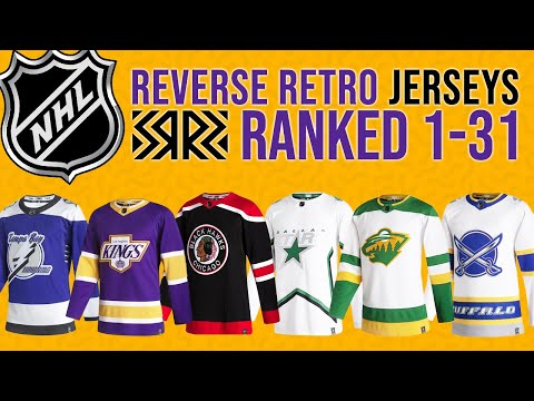 NEW! Ranking All 31 NHL Reverse-Retro Jerseys