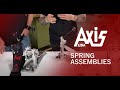 Axis pedal  drum co spring assemblies