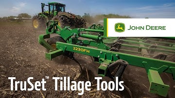Lay The Right Groundwork With TruSet™ Tillage Tools | John Deere Tillage Equipment