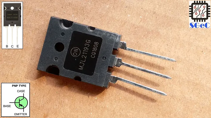 [SGeC] MJL21193G PNP Power Transistor 400V-16A-200W