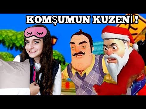 KOMŞUMUN KUZENİ İLE BİR GÜN !! - Hello Neighbor/Dark Riddle