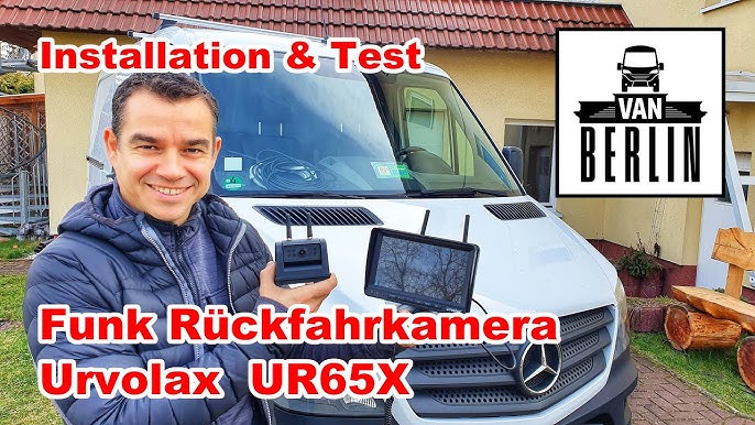 Ohne Kabel: Die neue Urvolax Funk-Rückfahrkamera UR51X mit