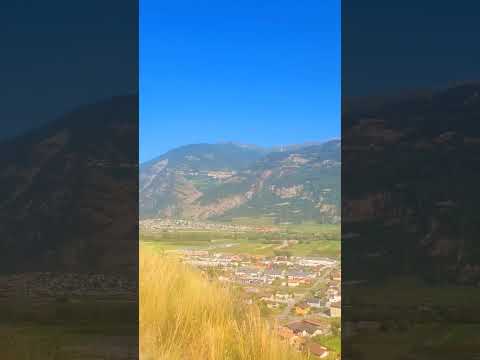 Saillon in three views: Tour Bayart, the medieval lanes and Farinet bridge