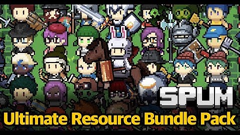 SPUM Ultimate Resource Bundle Pack Introducing #spum #gamedev #pixel