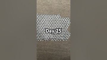 Day 25 of adding soda tabs until I have a full chain mail armor suit