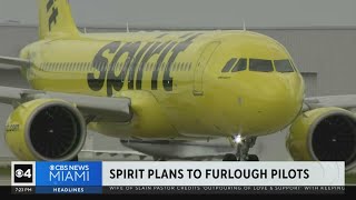 Spirit Airlines to furlough 260 pilots this year