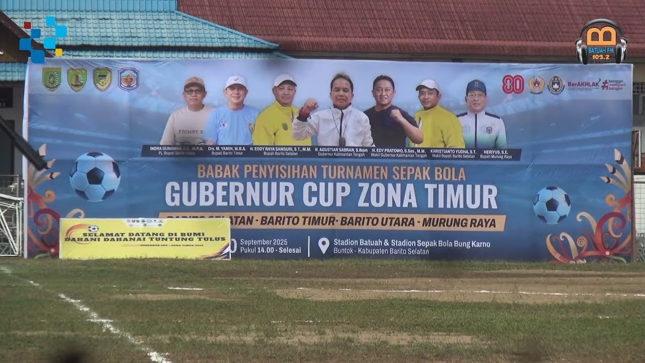 Babak Penyisihan Turnamen Sepak Bola Gubernur Cup Zona Timur 2025