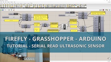 Firefly Grasshopper Arduino Tutorial - serial read ultrasonic sensor