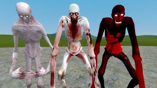 NOOB SCP-096 VS PRO SCP-096 VS GOD SCP-096 THE SHY GUY!! Garry's Mod Sandbox