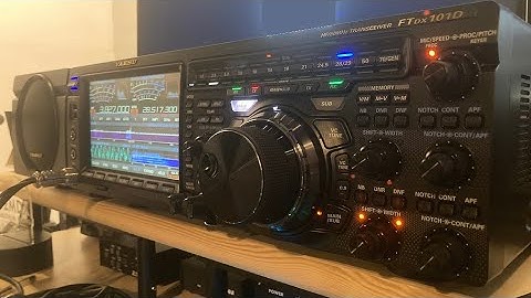 YAESU FTDX-101D - DNR/VC TUNE 1 of 3 Videos!