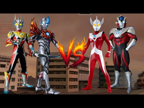 ウルトラマンブレーザー対ウルトラマンタロウ。ウルトラマンレイガ対ウルトラマンタイタス #ウルトラマン #ultraman #ultramanbattle 