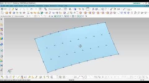NX Through Points Surface
