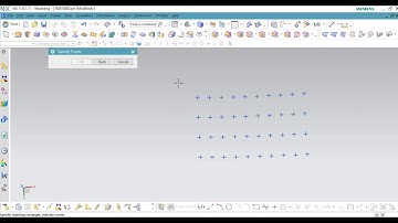 NX Through Points Surface
