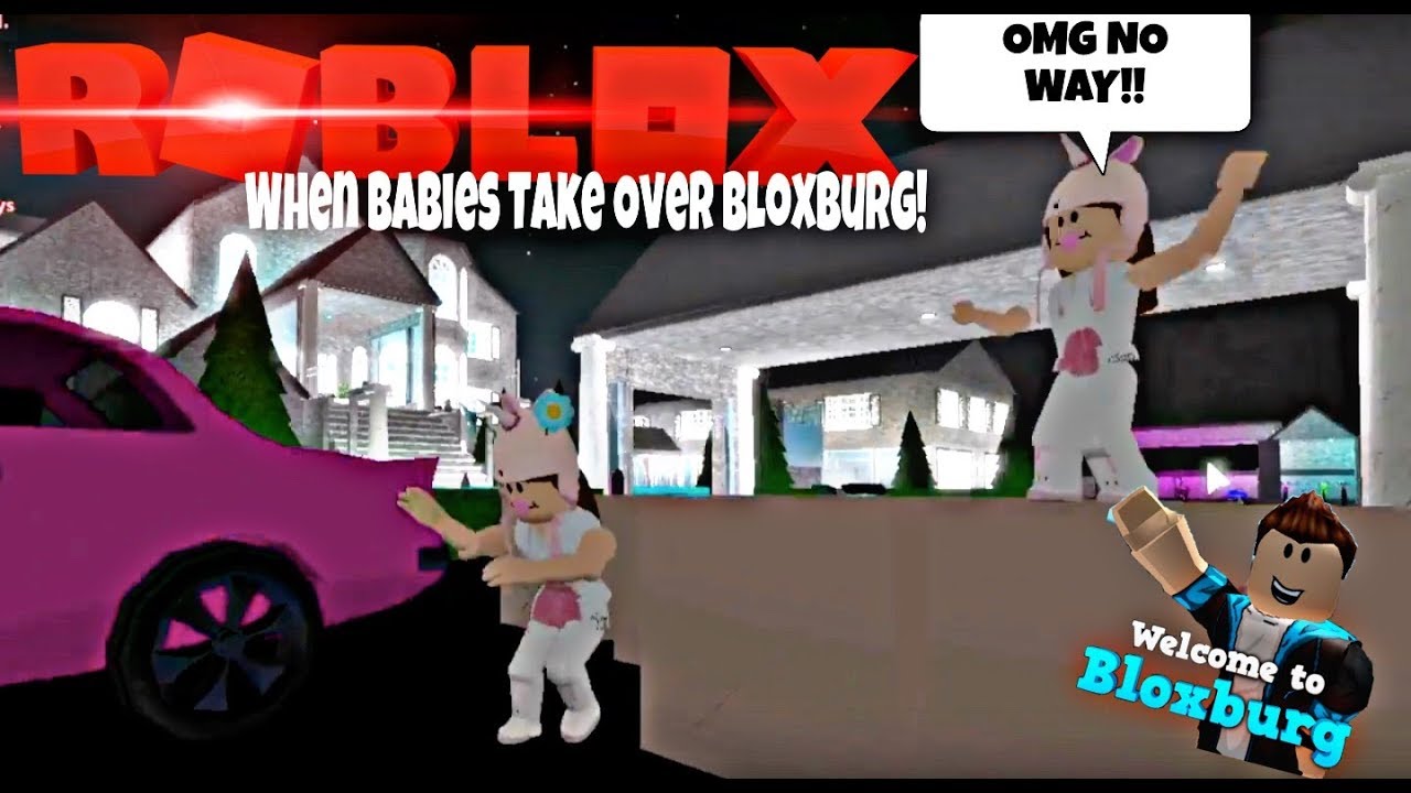 Roblox Roleplay When Babies Take Over Bloxburg Omg Youtube - nezi plays roblox fan art