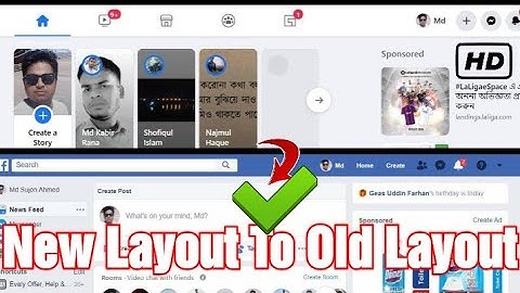 How To Rolled Back Old facebook Layout