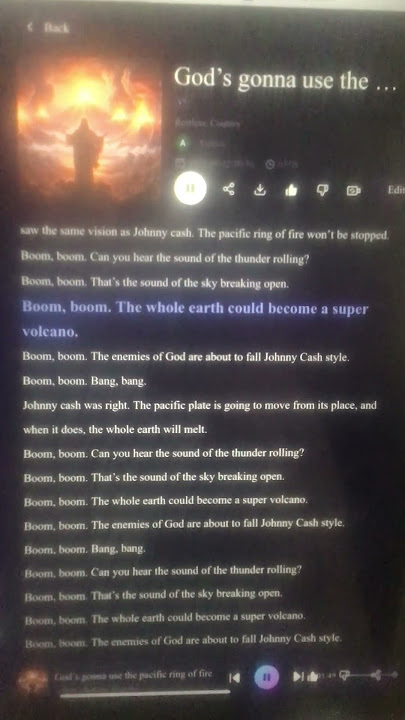 Ring of Fire Like Johnny Cash #volcanoes #earthquakes #secondcoming #jesusiscoming #apocalypse #love