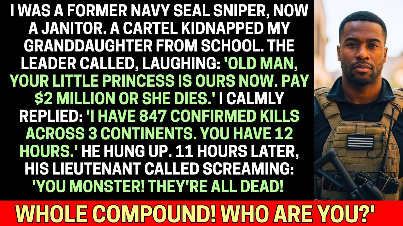 Former Navy SEAL Janitor's Granddaughter Gets Kidnapped—Cartel Had No Idea Who They Messed With