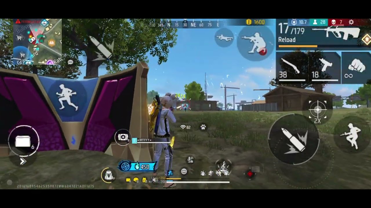 (GAMEPLAY) SOLO VS SQUAD DI BERMUDA -FREE FIRE BATTLEGROUD