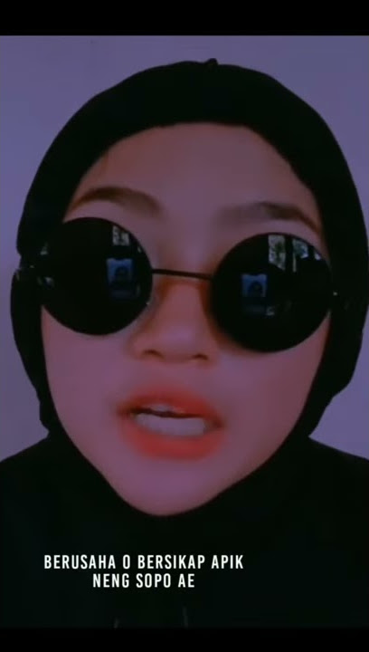 Story wa lucu - teteh cantik pake kacamata tambah gemoy dagh