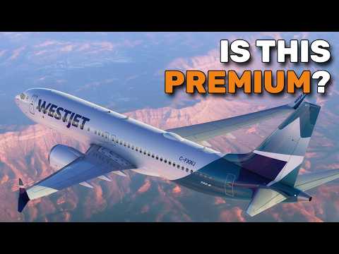 This "Budget" Airline Totally Surprised Us ✈️ WestJet Premium Review