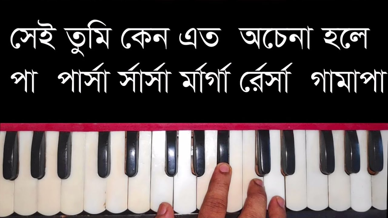 Sei Tumi Harmonium Lesson