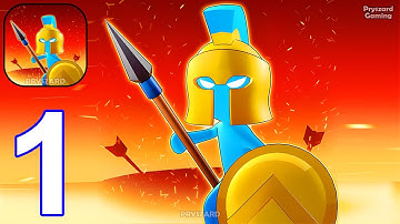 Stick Empire 3D: Infinity War - Gameplay Walkthrough Part 1 Stick War Army Commander Level 1-10