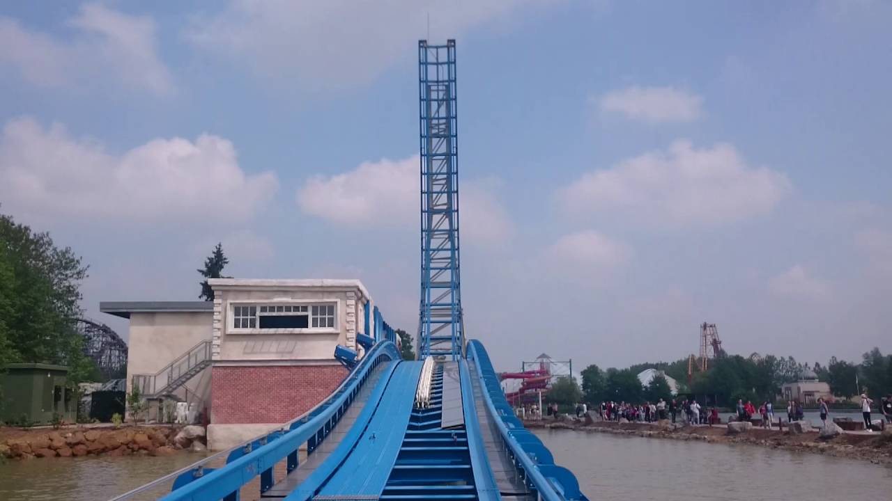 Walibi Belgium - Pulsar (onride POV)