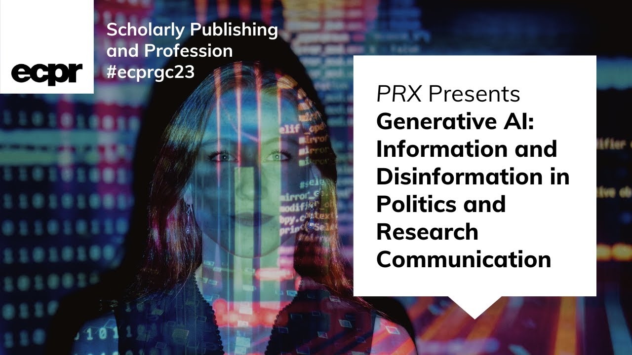 Generative AI in Politics and Research – ECPR General Featured Panel ...