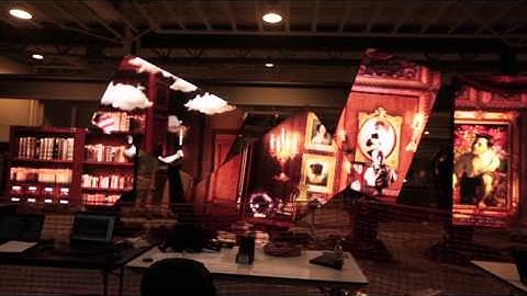 Robots and Thinking Particles first test