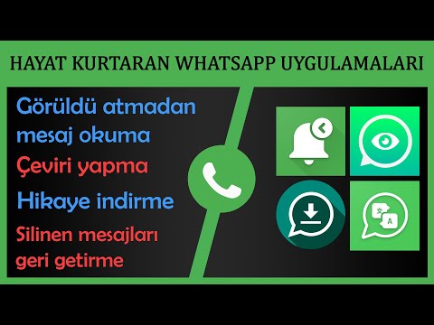 WhatsApp için bilmeniz gereken işe yarar 5 uygulama (detaylı anlatım) KESİN SONUÇLAR