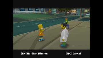 The Simpsons Hit & Run: Level 2 Mission 6 - Monkey See Monkey D