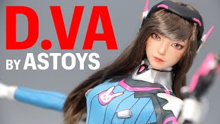 ASToys D.Va Overwatch Hana Song 1/6 Scale Figure Unboxing & Review