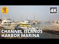 Channel Islands Harbor Marina Walking Tour | Ventura CA 4k Ultra HD | 🔊 Binaural Sound