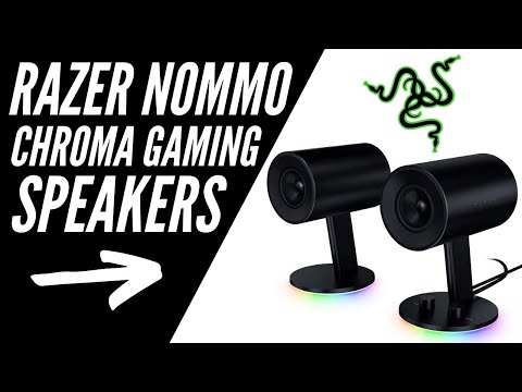 Razer Nommo Chroma Gaming Speakers - Unboxing & Setup