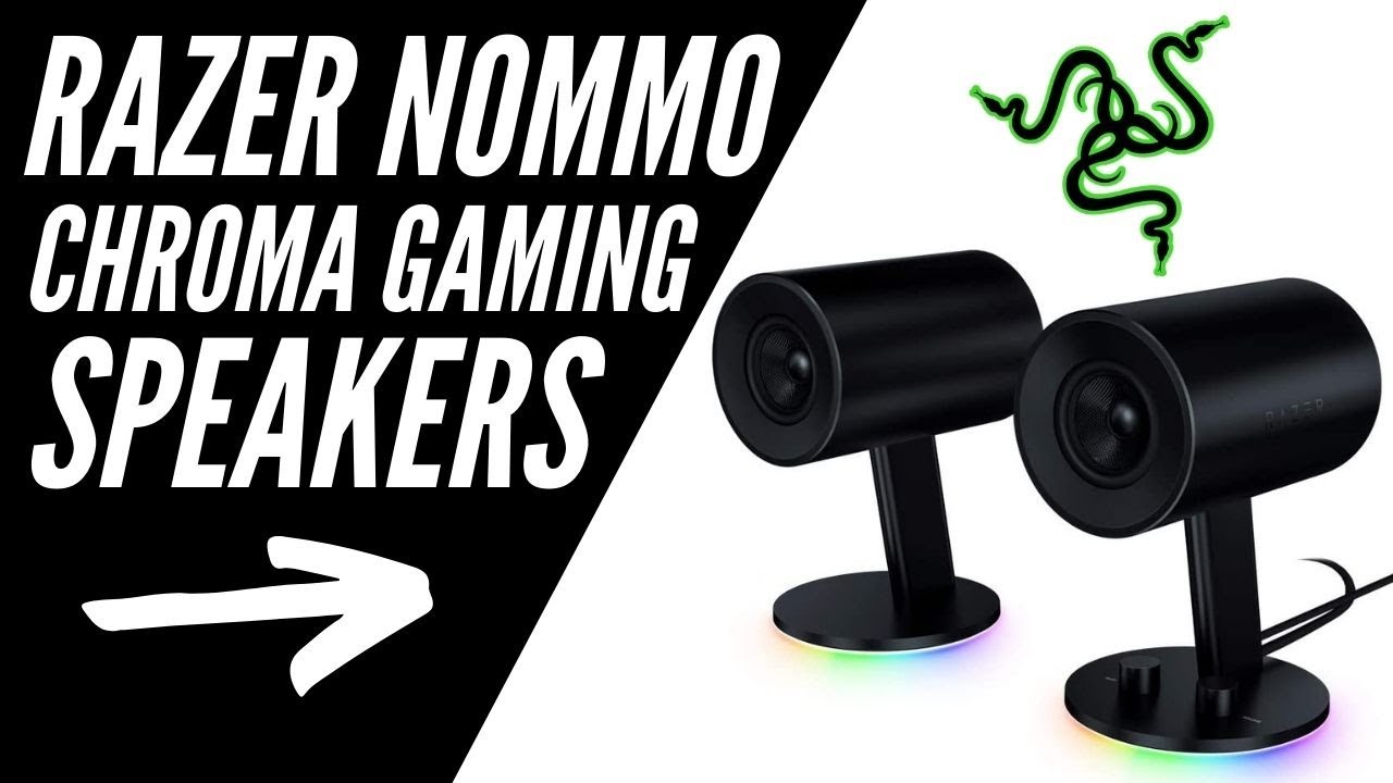Razer Nommo Chroma Gaming Speakers - Unboxing & Setup