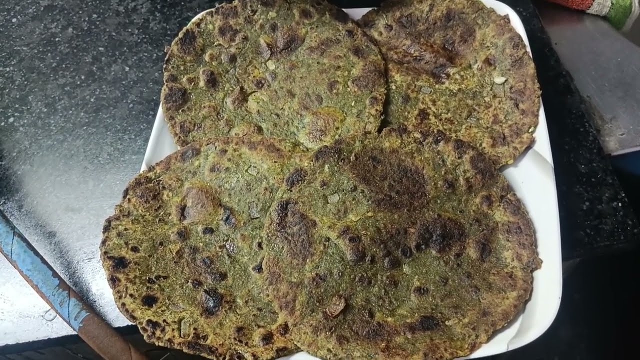 Homemade Bathua Paratha recipe 