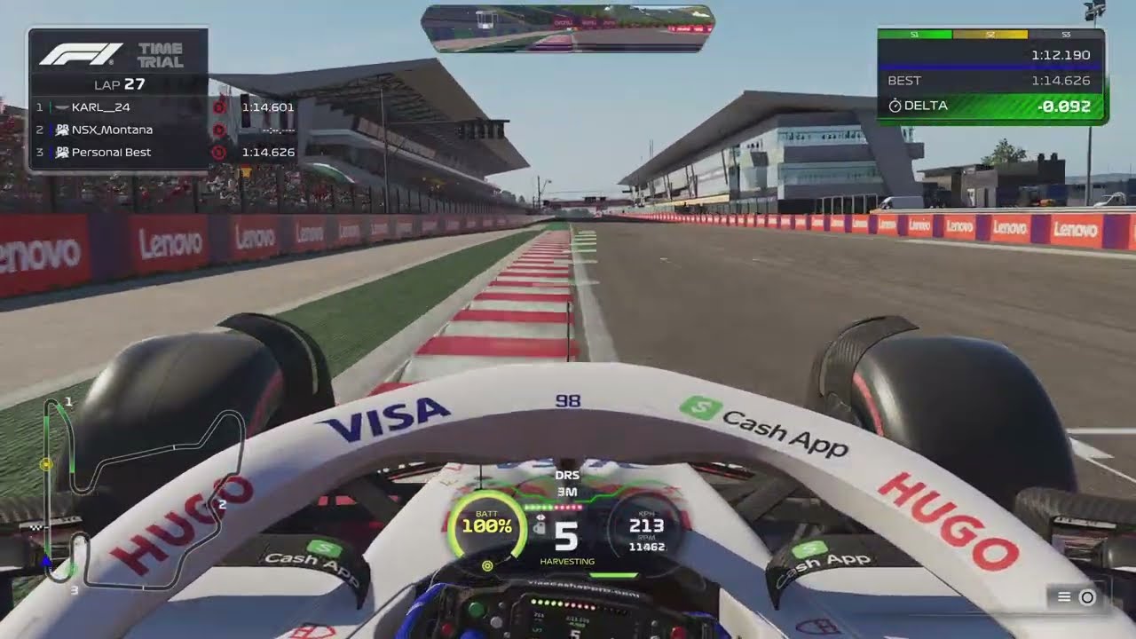 F1 25 Hungary PS World Record 1:14.5