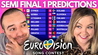 Eurovision 2024 Semi Final 1 Predictions
