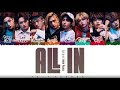 STRAY KIDS - ‘ALL IN' Lyrics [Color Coded_Kan_Rom_Eng]
