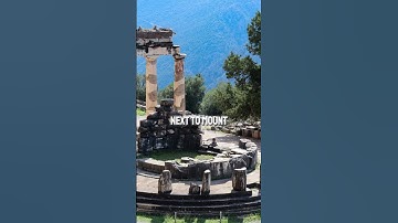 Did you know that the oracle of Delphi #explore #didyouknow #shorts #exotic #tiktok