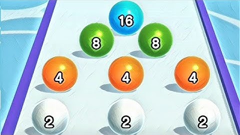 Ball Run 2048 - All level Gameplay Walkthrough Android iOS part 5