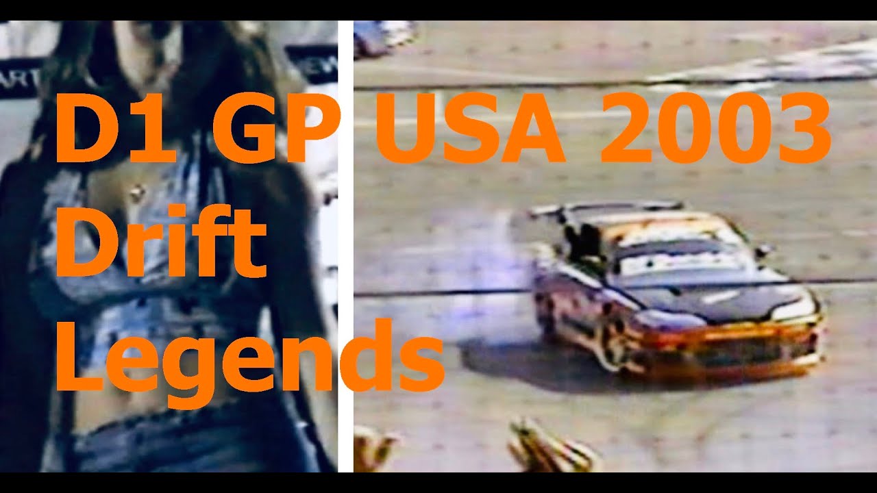 D1 GRAND PRIX USA 2003 Part 1 RARE Footage of the JDM import DRIFTING