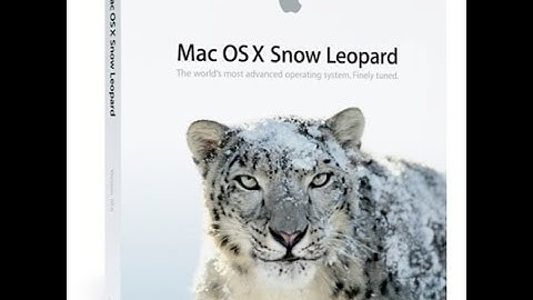 How to update OS X 10.6.x to 10.6.8 (latest version of Snow Leopard)
